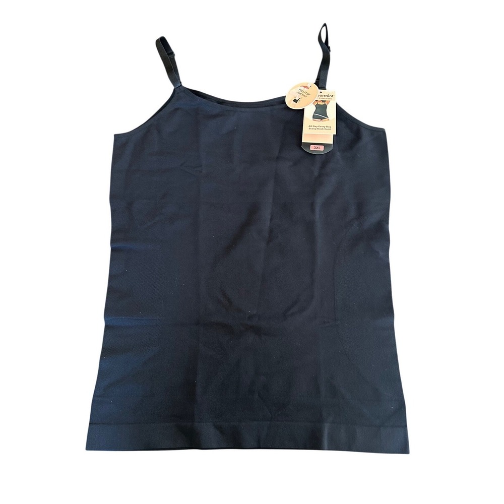 Shapermint Essentials 62001 All Day Every Day Scoop Neck Cami Black 3XL‎ NWT